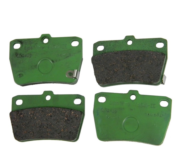 Asimco- KD2637 Brake pads Rear 04466-42050