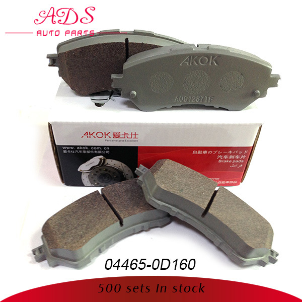 MBP‐111111 BRAKE PAD  FRNT YARIS 2013‐2015 04465‐0D160