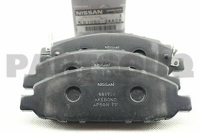 MBP‐121105 BRAKE PAD   N.URVAN 2000 / 2014‐2015   ‐ W/O SHIM D1060‐3XA0A / 41060‐VW085