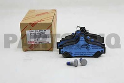 [MBP‐111102] MBP‐111102 BRAKE PAD RR TOYOTA CAMRY 2010/2014‐2017 D504466‐06080