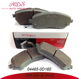 [MBP‐111111] MBP‐111111 BRAKE PAD  FRNT YARIS 2013‐2015 04465‐0D160